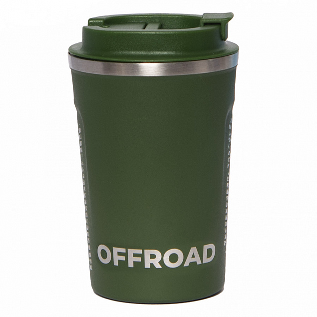 Термокружка OFFROAD , 400мл с логотипом в Екатеринбурге заказать по выгодной цене в кибермаркете AvroraStore
