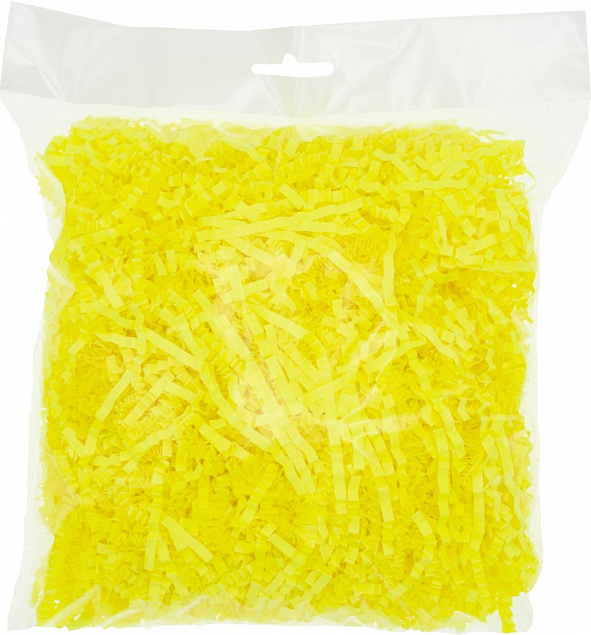 Бумажный наполнитель Chip, желтый неон с логотипом в Екатеринбурге заказать по выгодной цене в кибермаркете AvroraStore