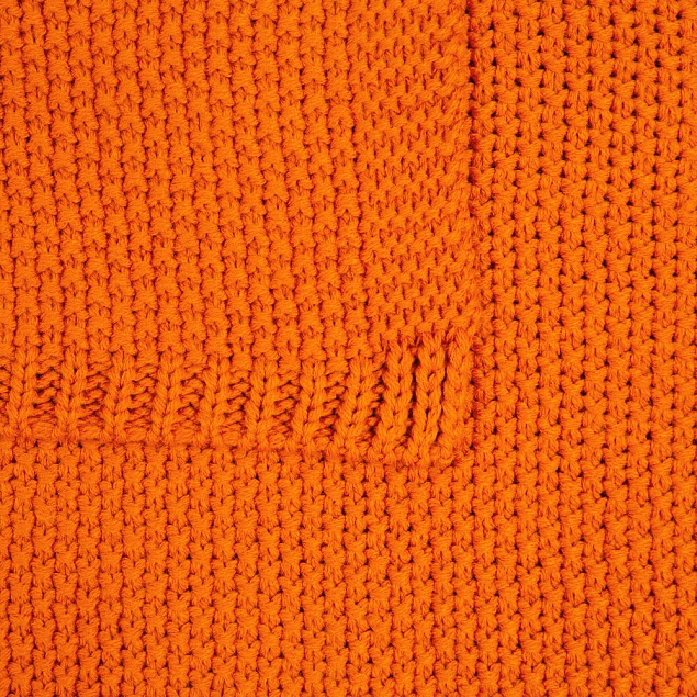 Плед Longview, оранжевый (кирпичный) с логотипом в Екатеринбурге заказать по выгодной цене в кибермаркете AvroraStore