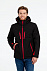 Куртка-трансформер мужская Matrix, черная с красным с логотипом в Екатеринбурге заказать по выгодной цене в кибермаркете AvroraStore
