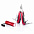 Набор: мультитул и фонарик, красный с логотипом в Екатеринбурге заказать по выгодной цене в кибермаркете AvroraStore