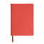 Ежедневник недатированный Bliss, А5,  красный, белый блок, без обреза с логотипом в Екатеринбурге заказать по выгодной цене в кибермаркете AvroraStore