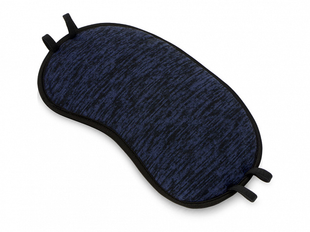 Набор для путешествия Comfort с пледом и маской, синий с логотипом в Екатеринбурге заказать по выгодной цене в кибермаркете AvroraStore