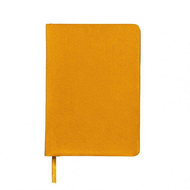 Ежедневник недатированный Duncan, А5,  оранжевый, белый блок с логотипом в Екатеринбурге заказать по выгодной цене в кибермаркете AvroraStore
