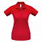 Рубашка поло женская Safran Pure красная с логотипом в Екатеринбурге заказать по выгодной цене в кибермаркете AvroraStore