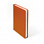 Ежедневник недатированный Campbell, А5,  оранжевый, белый блок с логотипом в Екатеринбурге заказать по выгодной цене в кибермаркете AvroraStore