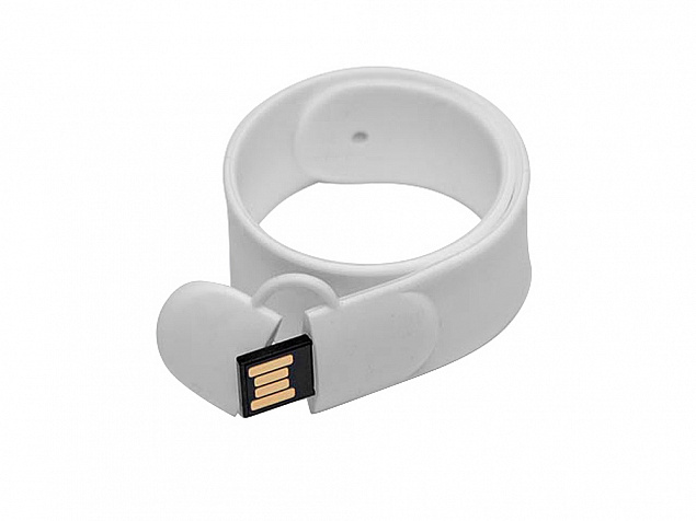 USB 2.0- флешка на 64 Гб в виде браслета с логотипом в Екатеринбурге заказать по выгодной цене в кибермаркете AvroraStore