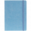 Ежедневник New Factor, недатированный, голубой с логотипом в Екатеринбурге заказать по выгодной цене в кибермаркете AvroraStore