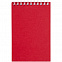 Блокнот Dali Mini в клетку, красный с логотипом в Екатеринбурге заказать по выгодной цене в кибермаркете AvroraStore