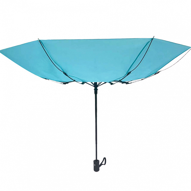 Автоматический противоштормовой зонт Vortex, морская волна с логотипом в Екатеринбурге заказать по выгодной цене в кибермаркете AvroraStore