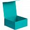 Коробка Pack In Style, бирюзовая с логотипом в Екатеринбурге заказать по выгодной цене в кибермаркете AvroraStore