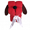 Игрушка-плед «Пес Трансформер», красный с логотипом в Екатеринбурге заказать по выгодной цене в кибермаркете AvroraStore