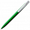 Ручка шариковая Pin Silver, зеленая с логотипом в Екатеринбурге заказать по выгодной цене в кибермаркете AvroraStore