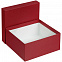 Коробка Satin, большая, красная с логотипом в Екатеринбурге заказать по выгодной цене в кибермаркете AvroraStore