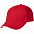 Бейсболка Generic, красная с белым кантом с логотипом в Екатеринбурге заказать по выгодной цене в кибермаркете AvroraStore