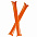 Палки-стучалки для болельщиков Hip-Hip, оранжевые с логотипом в Екатеринбурге заказать по выгодной цене в кибермаркете AvroraStore