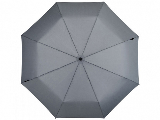 Зонт Traveler автоматический 21,5, серый с логотипом в Екатеринбурге заказать по выгодной цене в кибермаркете AvroraStore