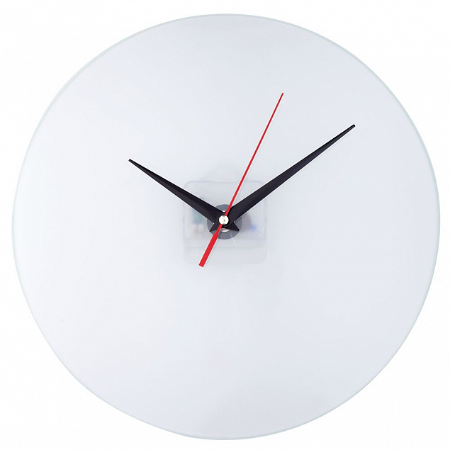 Часы настенные стеклянные Time Wheel с логотипом в Екатеринбурге заказать по выгодной цене в кибермаркете AvroraStore
