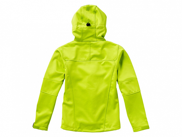 Куртка софтшел Match женская, св.зеленый/серый с логотипом в Екатеринбурге заказать по выгодной цене в кибермаркете AvroraStore