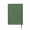 Ежедневник недатированный Campbell, А5,  зеленый, белый блок с логотипом в Екатеринбурге заказать по выгодной цене в кибермаркете AvroraStore