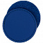 Лейбл из ПВХ с липучкой Menteqo Round, синий с логотипом в Екатеринбурге заказать по выгодной цене в кибермаркете AvroraStore