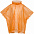 Дождевик-пончо RainProof, оранжевый с логотипом в Екатеринбурге заказать по выгодной цене в кибермаркете AvroraStore