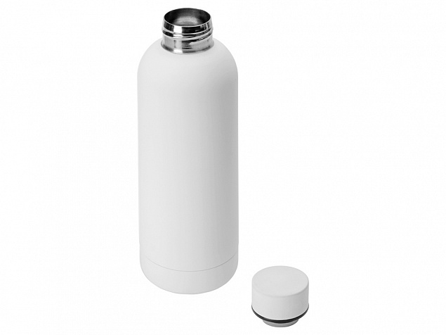 Вакуумная термобутылка с медной изоляцией  «Cask», soft-touch, 500 мл с логотипом в Екатеринбурге заказать по выгодной цене в кибермаркете AvroraStore
