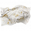Плед Draconia, белый с золотистым с логотипом в Екатеринбурге заказать по выгодной цене в кибермаркете AvroraStore