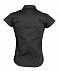 Рубашка женская с коротким рукавом EXCESS, черная с логотипом в Екатеринбурге заказать по выгодной цене в кибермаркете AvroraStore