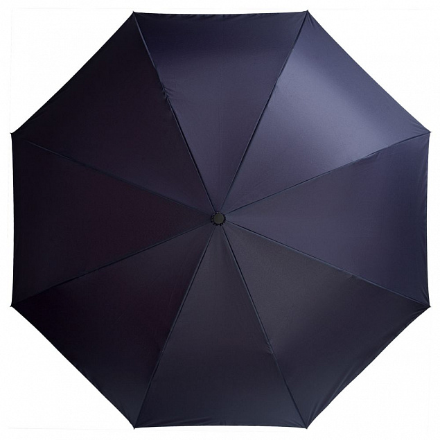 Зонт наоборот Style, трость, сине-голубой с логотипом в Екатеринбурге заказать по выгодной цене в кибермаркете AvroraStore
