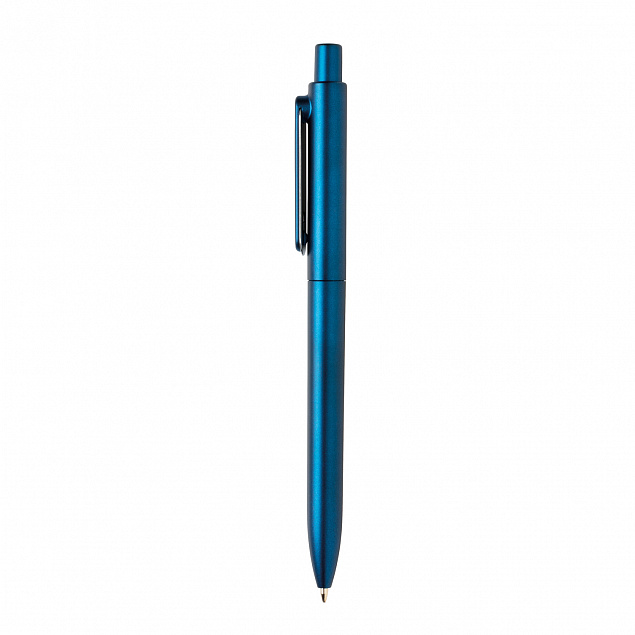 Ручка X6, синий с логотипом в Екатеринбурге заказать по выгодной цене в кибермаркете AvroraStore