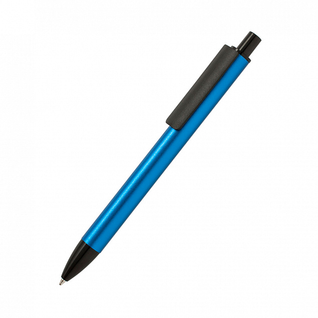Ручка металлическая Buller - Синий HH с логотипом в Екатеринбурге заказать по выгодной цене в кибермаркете AvroraStore