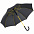 Зонт-трость с цветными спицами Color Style, белый с логотипом в Екатеринбурге заказать по выгодной цене в кибермаркете AvroraStore