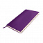 Бизнес-блокнот SMARTI, A5, фиолетовый, мягкая обложка, в клетку с логотипом в Екатеринбурге заказать по выгодной цене в кибермаркете AvroraStore