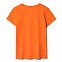 Футболка женская T-bolka Lady, оранжевая с логотипом в Екатеринбурге заказать по выгодной цене в кибермаркете AvroraStore