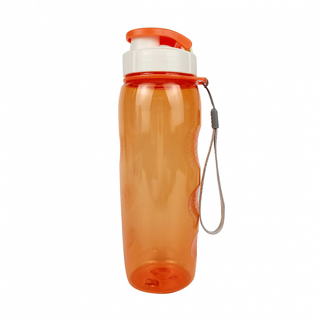Пластиковая бутылка Сингапур, распродажа, оранжевый с логотипом в Екатеринбурге заказать по выгодной цене в кибермаркете AvroraStore