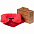 Набор Layback, красный с логотипом в Екатеринбурге заказать по выгодной цене в кибермаркете AvroraStore