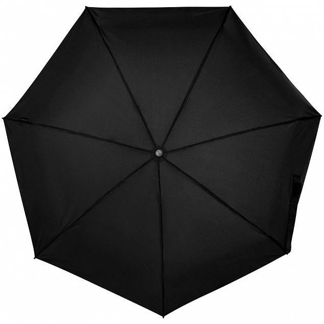 Зонт складной 811 X1 в кейсе, черный с логотипом в Екатеринбурге заказать по выгодной цене в кибермаркете AvroraStore