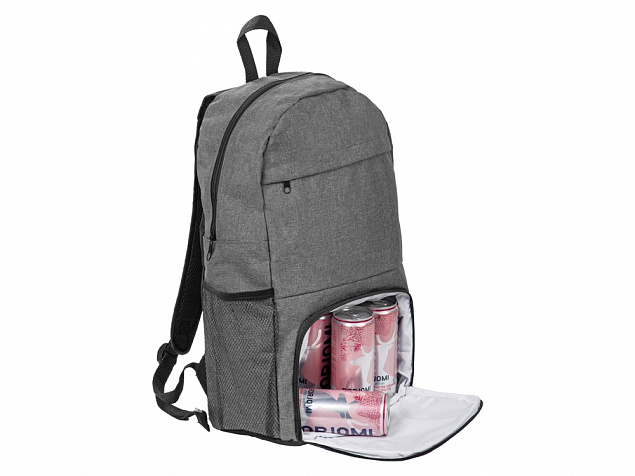Рюкзак «Hugger» с отделением-холодильником и карманом для ноутбука 15" с логотипом в Екатеринбурге заказать по выгодной цене в кибермаркете AvroraStore