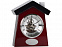 Часы настольные «Домик» с логотипом в Екатеринбурге заказать по выгодной цене в кибермаркете AvroraStore
