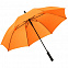 Зонт-трость Lanzer, оранжевый с логотипом в Екатеринбурге заказать по выгодной цене в кибермаркете AvroraStore