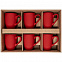 Набор кружек Good Morning c покрытием софт-тач, ярко-красный с логотипом в Екатеринбурге заказать по выгодной цене в кибермаркете AvroraStore