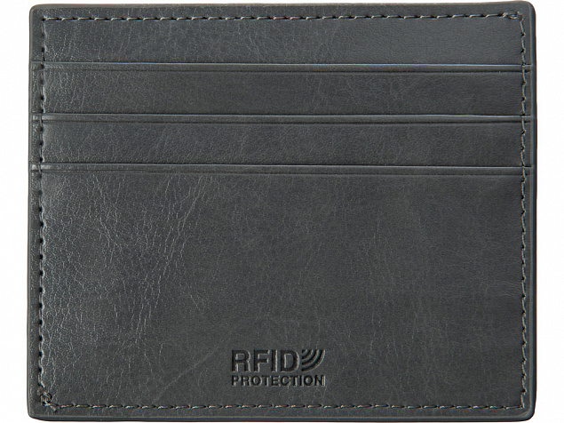 Картхолдер для 6 карт с RFID-защитой «Fabrizio» с логотипом в Екатеринбурге заказать по выгодной цене в кибермаркете AvroraStore