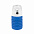 Бутылка для воды складная с карабином SPRING; красная, 550/250 мл,  силикон с логотипом в Екатеринбурге заказать по выгодной цене в кибермаркете AvroraStore