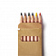 агаНабор цветных карандашей мини TINY,6 цветов с логотипом в Екатеринбурге заказать по выгодной цене в кибермаркете AvroraStore