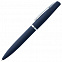 Ручка шариковая Bolt Soft Touch, синяя с логотипом в Екатеринбурге заказать по выгодной цене в кибермаркете AvroraStore