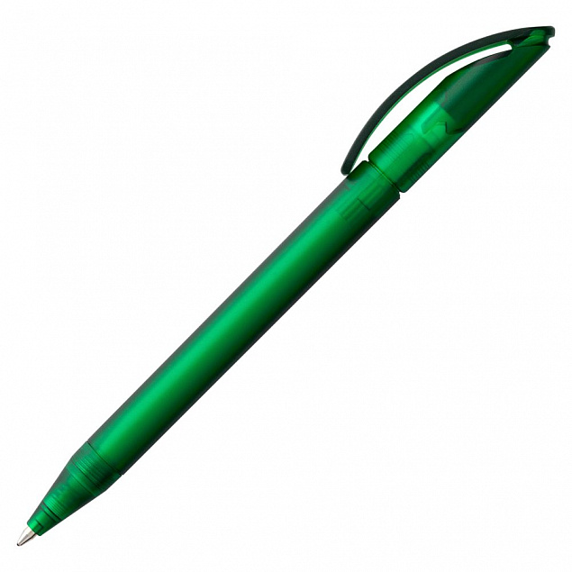 Ручка шариковая Prodir DS3 TFF, зеленая с логотипом в Екатеринбурге заказать по выгодной цене в кибермаркете AvroraStore