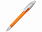 Ручка шариковая Celebrity Кейдж, оранжевый/серебристый с логотипом в Екатеринбурге заказать по выгодной цене в кибермаркете AvroraStore