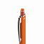Шариковая ручка Quattro, оранжевая с логотипом в Екатеринбурге заказать по выгодной цене в кибермаркете AvroraStore