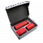 Набор Hot Box E2 софт-тач EDGE CO12s grey (красный) с логотипом в Екатеринбурге заказать по выгодной цене в кибермаркете AvroraStore